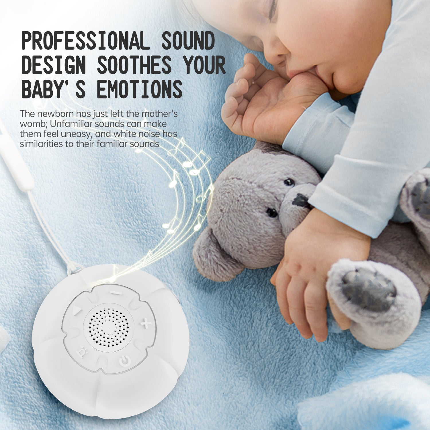 Marshmallow White Noise machine - TALENTBABY