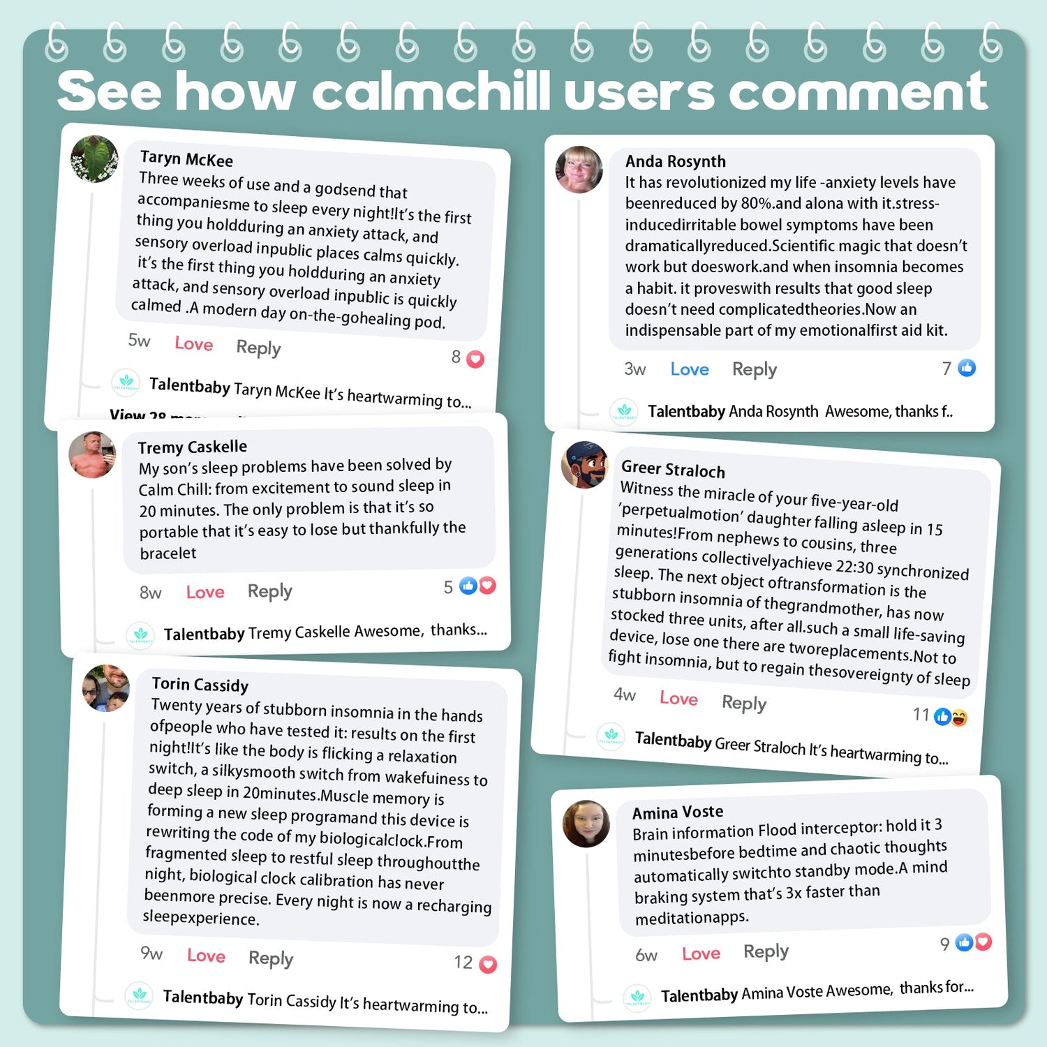 Calm Chill & SleepX - TALENTBABY